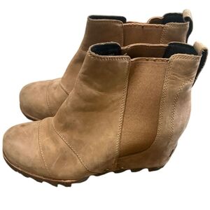 Sorel Brown Ankle Booties
